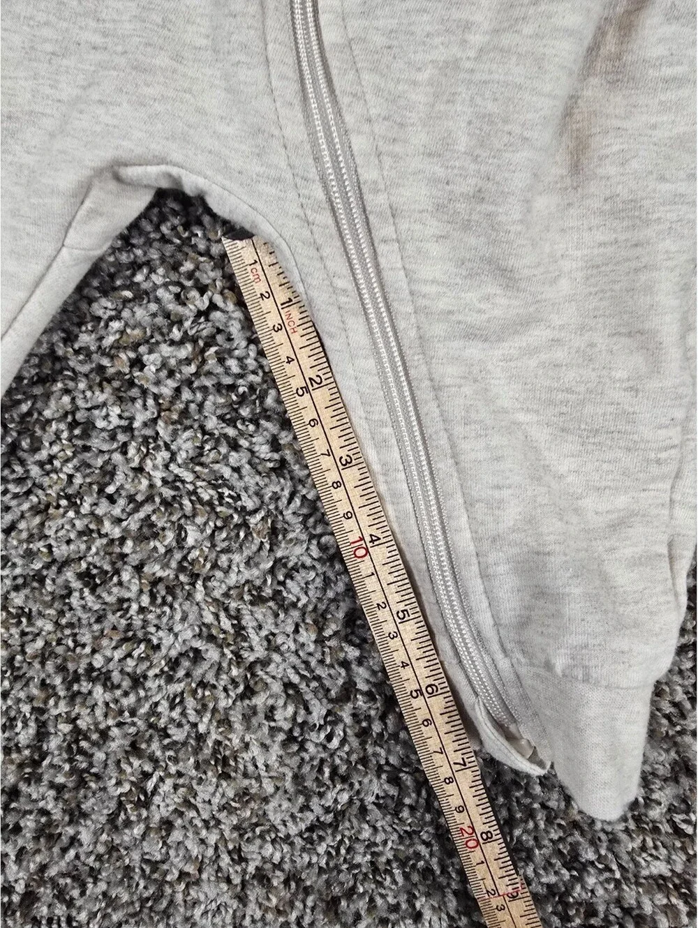 Nike Baby Essentials Hooded Coverall in a light beige Unisex Baby Sz 9M